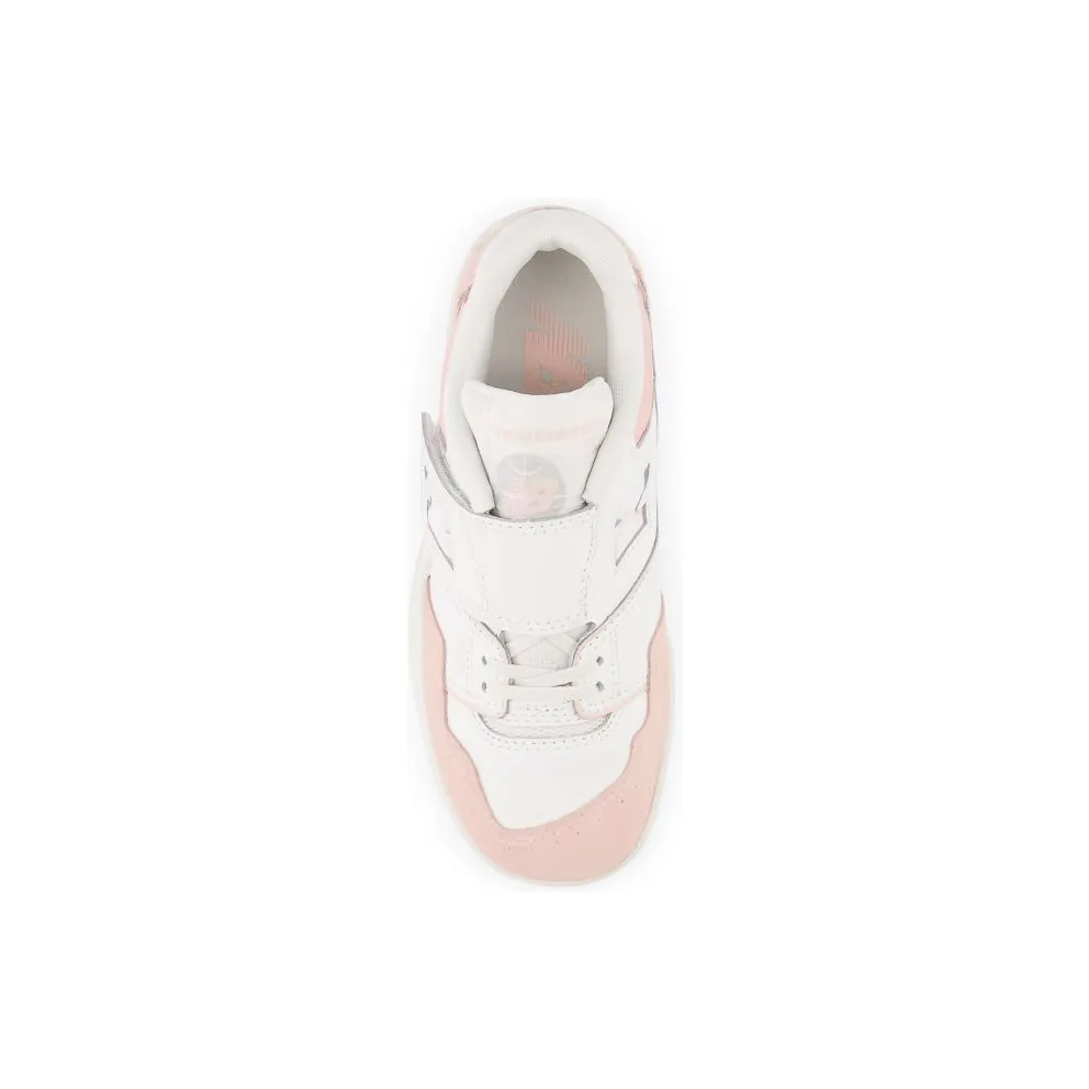 New Balance 550 Bungee Lace White Pink Haze (PHB550CD)
