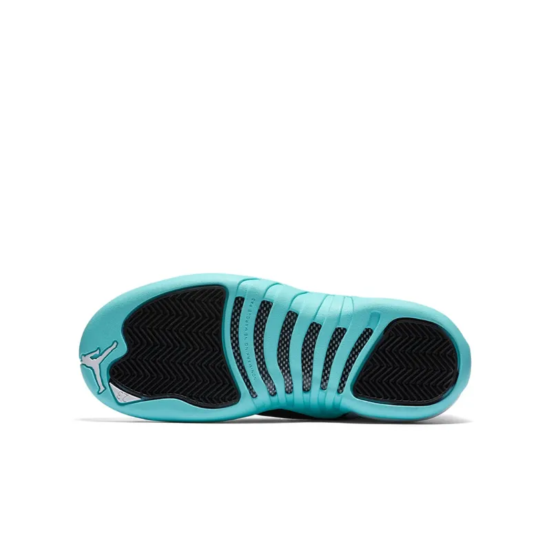 Jordan 12 Retro Light Aqua (GS) White/Black-Light Aqua (510815-100)