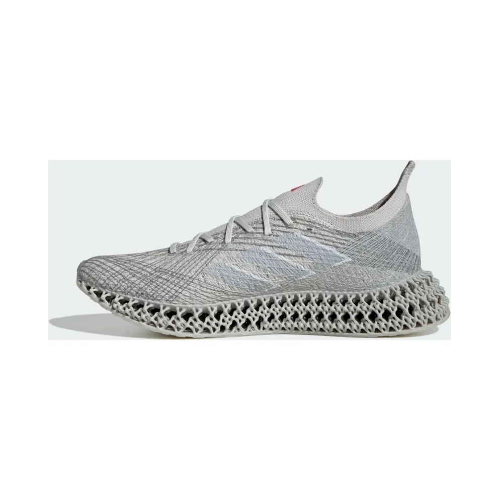 Adidas 4DFWD x STRUNG Running Shoes Grey One / Matte Silver / Pure Ruby (ID1419)