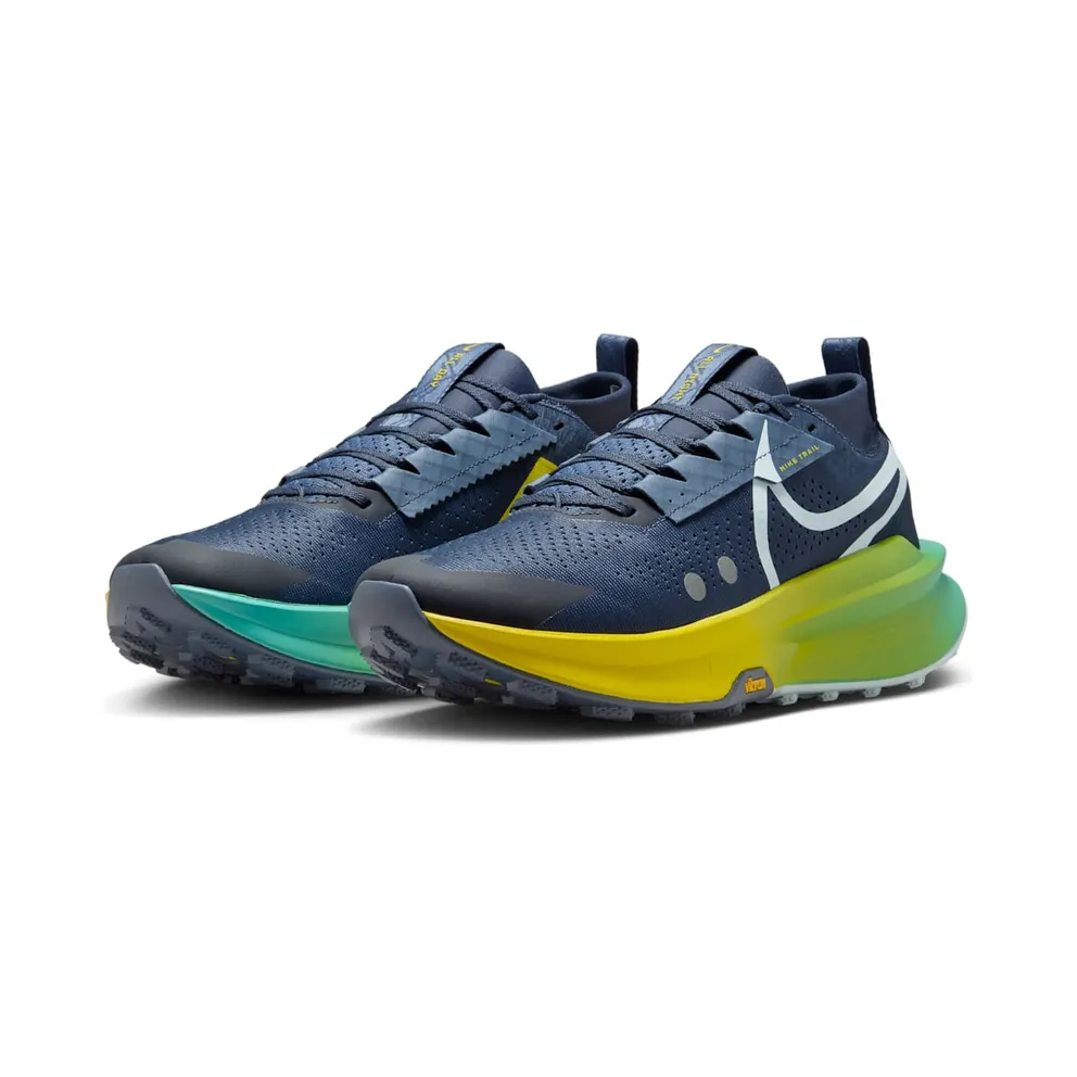 Nike ZoomX Zegama 2 Thunder Blue Diffused Blue Opti Yellow Glacier Blue (FD5190-402)