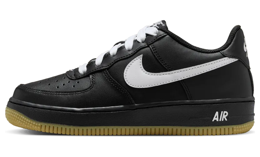 Nike Air Force 1 Low LV8 Black Gum Light Brown White (IB8845-001)