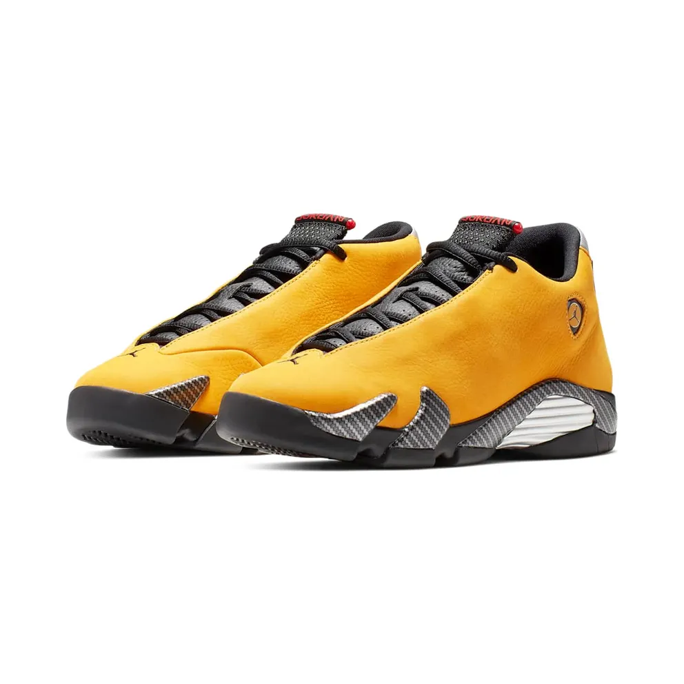 Jordan 14 Retro University Gold (GS) University Gold/Black-University Red-Metallic Silver (BV1218-706)
