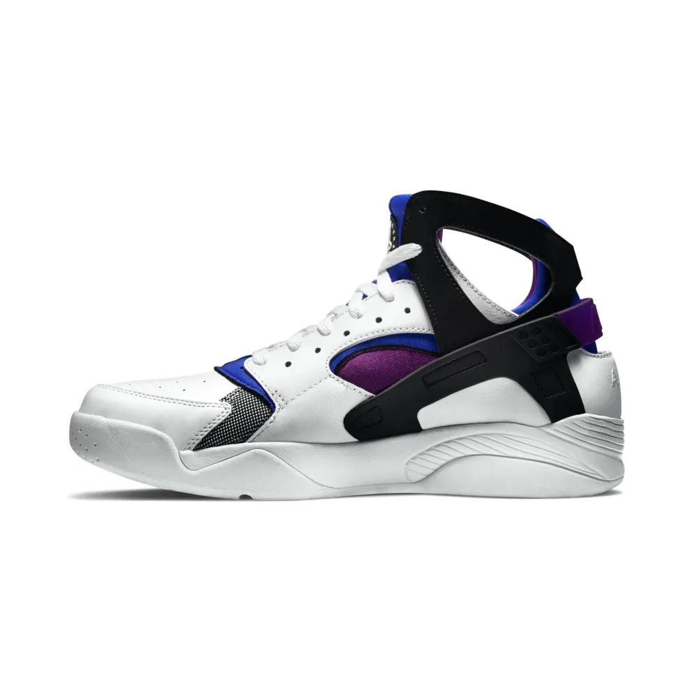 Nike Air Flight Huarache OG White/Black-Lyon Blue-Bld Brry (686203-100)