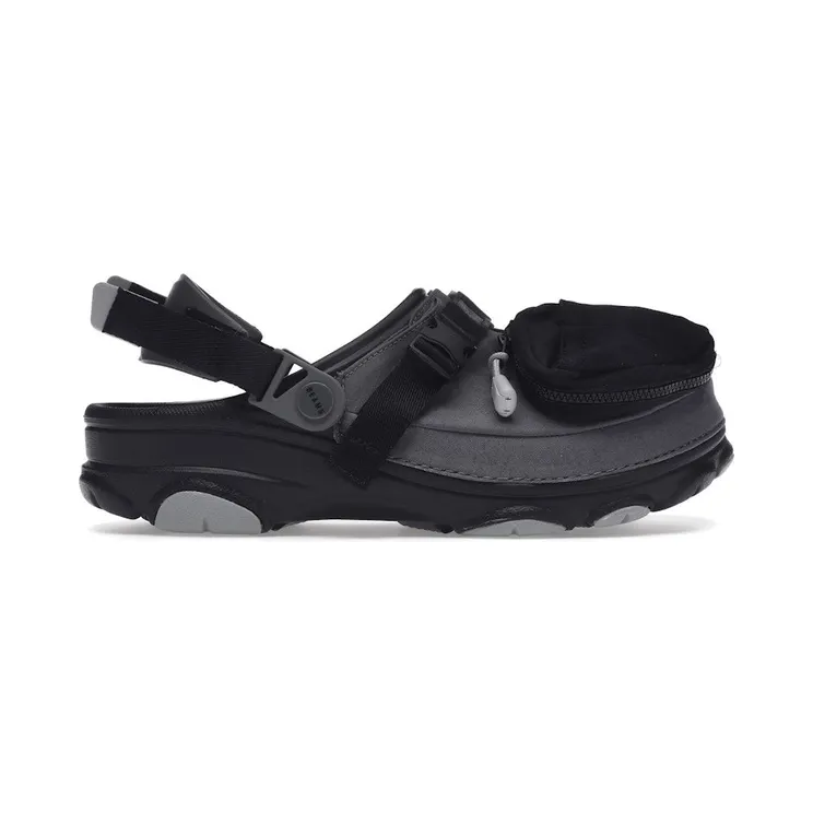 Crocs Bespoke Classic All-Terrain Beams Outdoor Grey Black (207447-001)