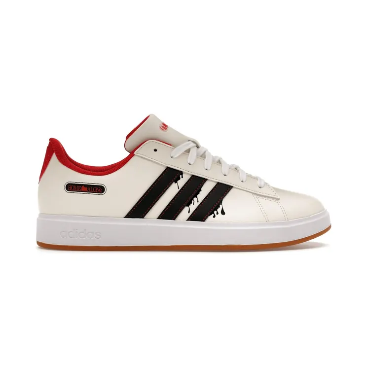 adidas Grand Court Home Alone White Black (JQ6019)