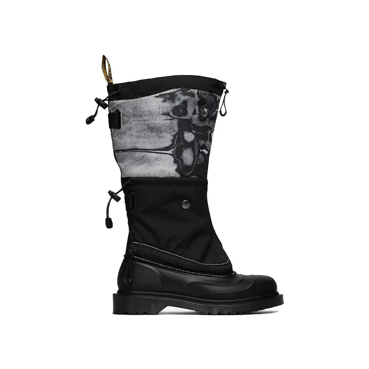 Dr. Martens 14XX Removable Gaiters Sub Boot Black White (31839009)