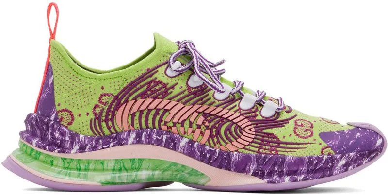 Gucci Green & Purple ‘Gucci Run’ 8390 A.G-F.L-T-S.P-W (700104 USN10)