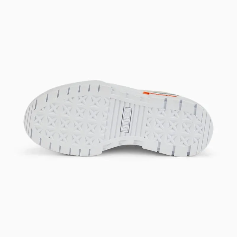 PUMA Mayze Leather Youth White/Vaporous Gray (384527-06)