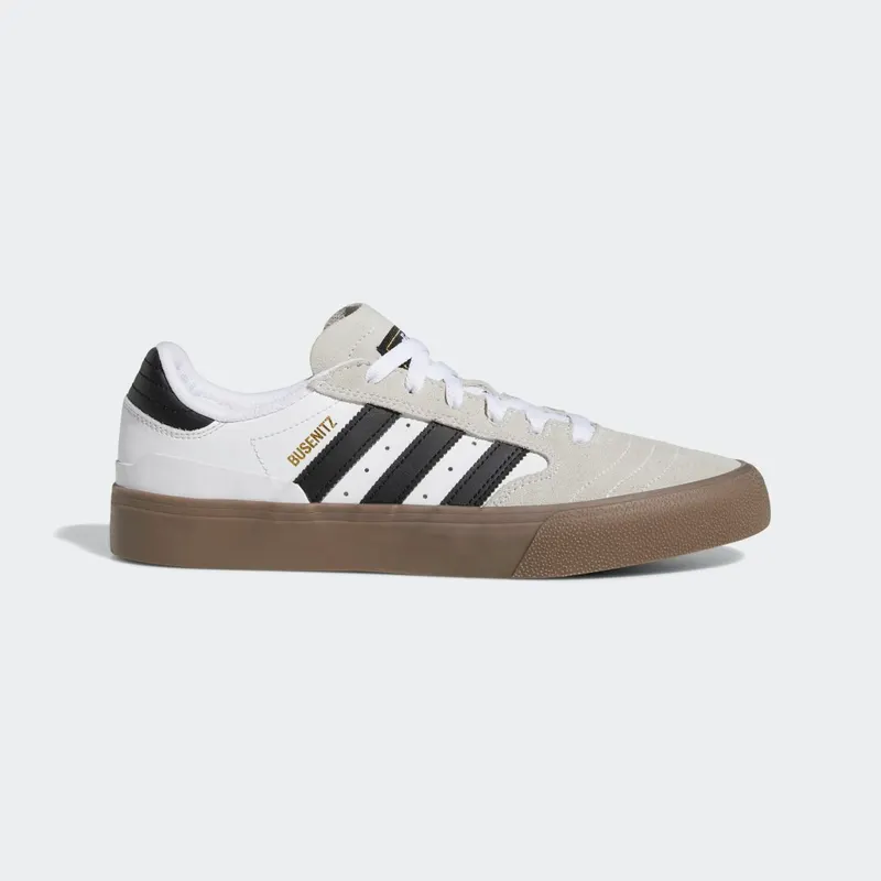 adidas Busenitz Vulc II Cloud White / Core Black / Gold Metallic (GW3190)