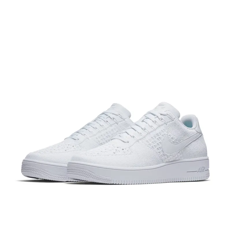 Nike Air Force 1 Ultra Flyknit Low Triple White White/White-White (817419-101)