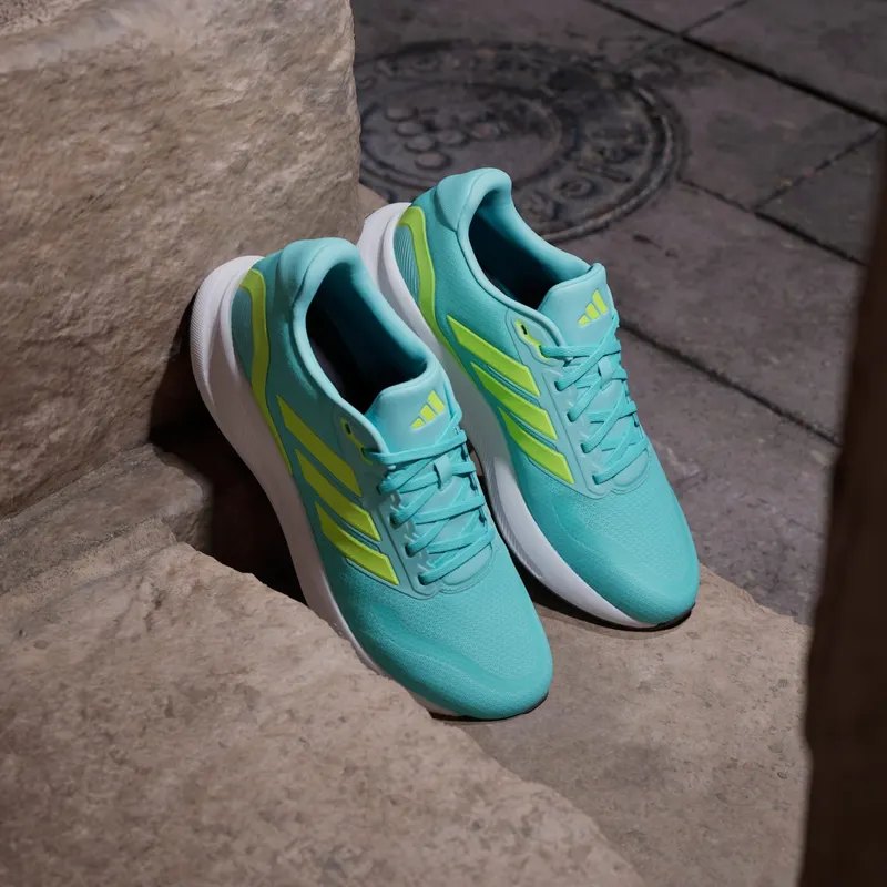 Adidas Runfalcon 5 Running Shoes Flash Aqua / Lucid Lemon / Core Black (JI3387)