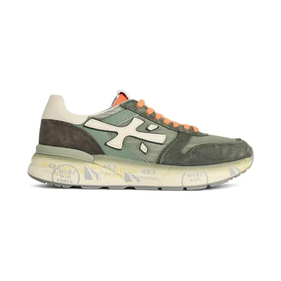 Premiata Mick mit Wildlederdetail “Green” (MICK7244N)