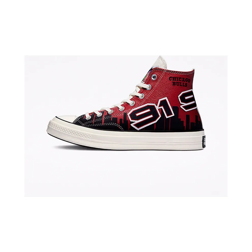 Converse x Chinatown Market Chuck Taylor 1970s Hi Bulls – “Gamet / Black / Egret” (171243C)