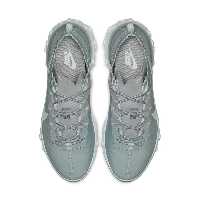 Nike React Element 55 Wolf Grey Ghost Aqua (W) Wolf Grey/White-Ghost Aqua (BQ2728-005)