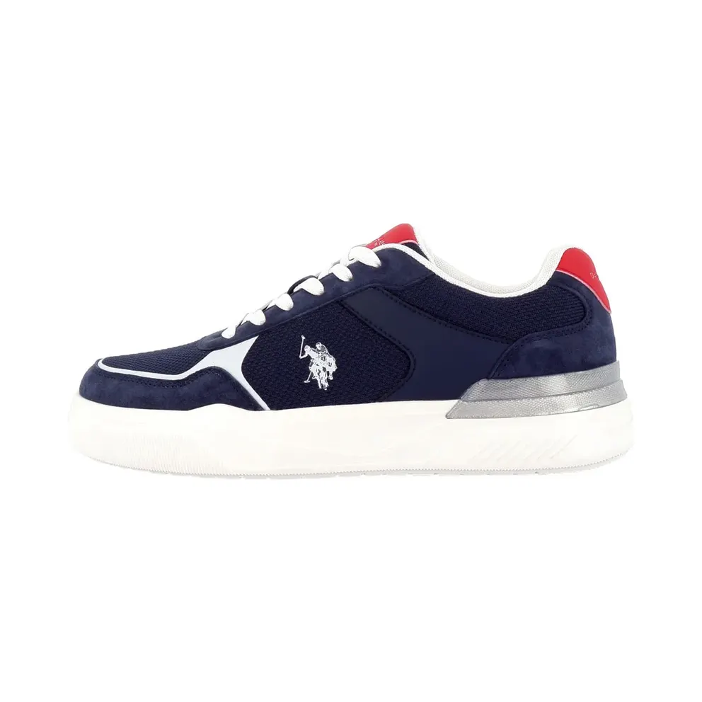 U.s. Polo Assn. sneaker Mood Indigo / Lychee (GREG001-BLU)