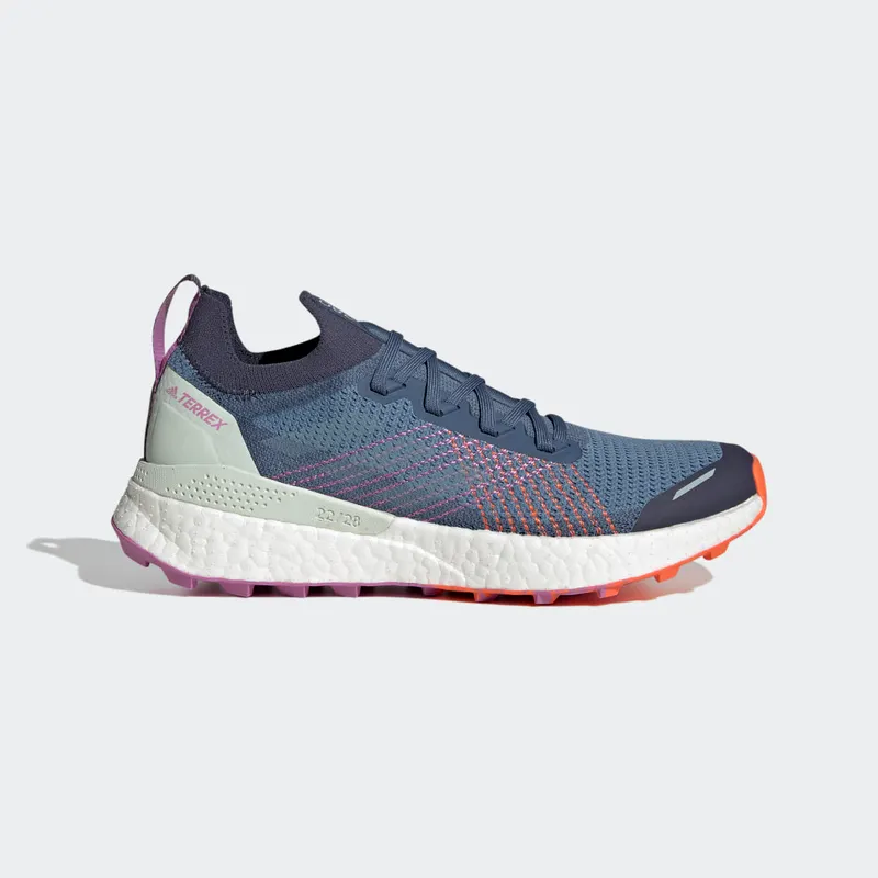 Adidas Terrex Two Ultra Primeblue Trail Running Altered Blue / Magic Grey Met / Pulse Lilac (GX2251)
