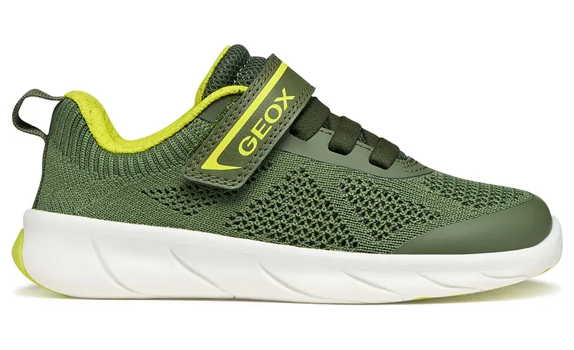 Geox sneaker Militair groen/Limoen (J65PDB06K9J-C0914)