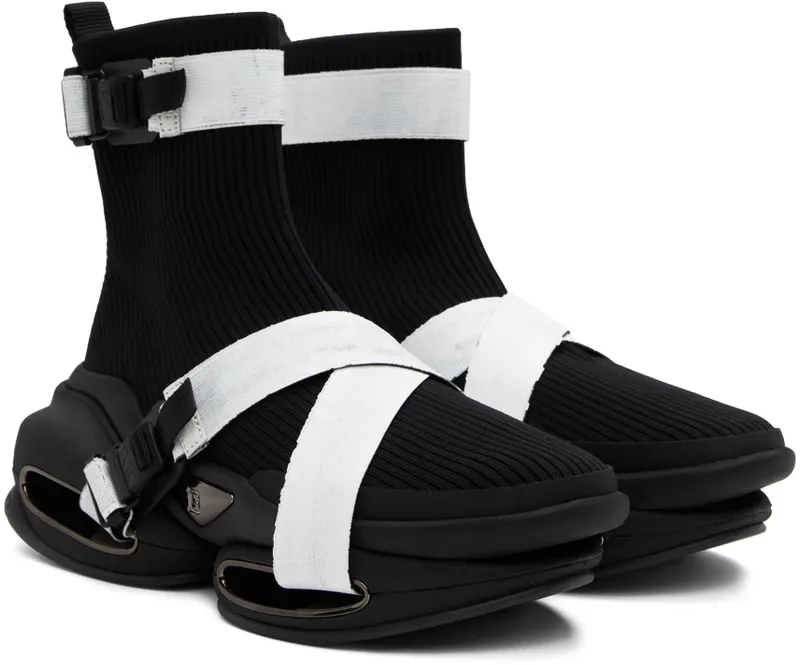 Balmain Black B-Bold Sneakers (XM0VH284TLKC)