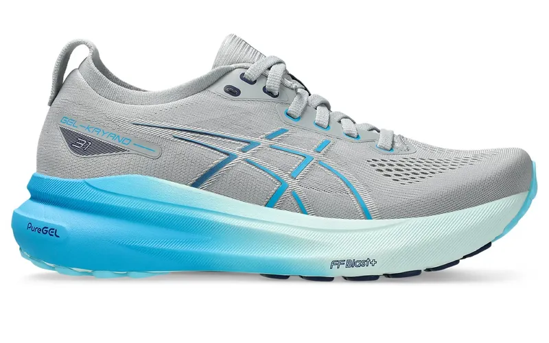 ASICS Gel-Kayano 31 Piedmont Grey Digital Aqua (1012B670-022)