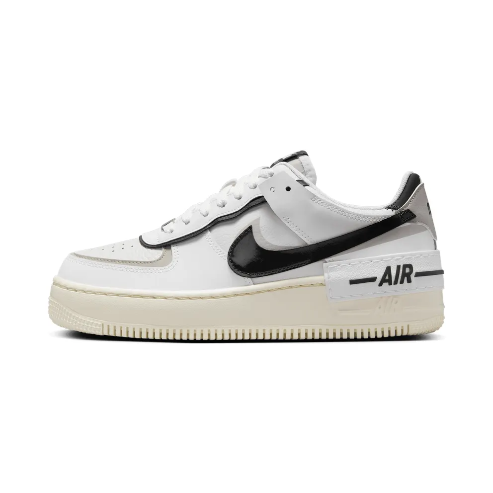 Nike Air Force 1 Low Shadow White College Grey Platinum Tint Off Noir (DZ1847-110)