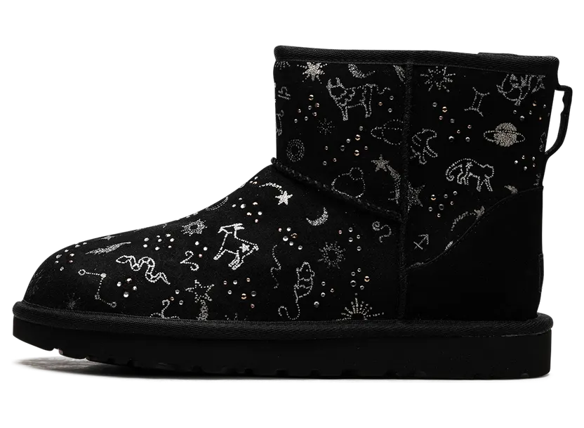Ugg Classic Mini “Zodiac – Black” (1112516-BLK)