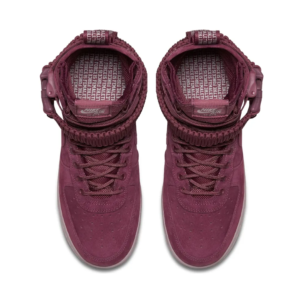 Nike SF Air Force 1 High Force Is Female Vintage Wine (W) Vintage Wine/Vintage Wine-Particle Rose-Hot Punch (AJ1700-600)
