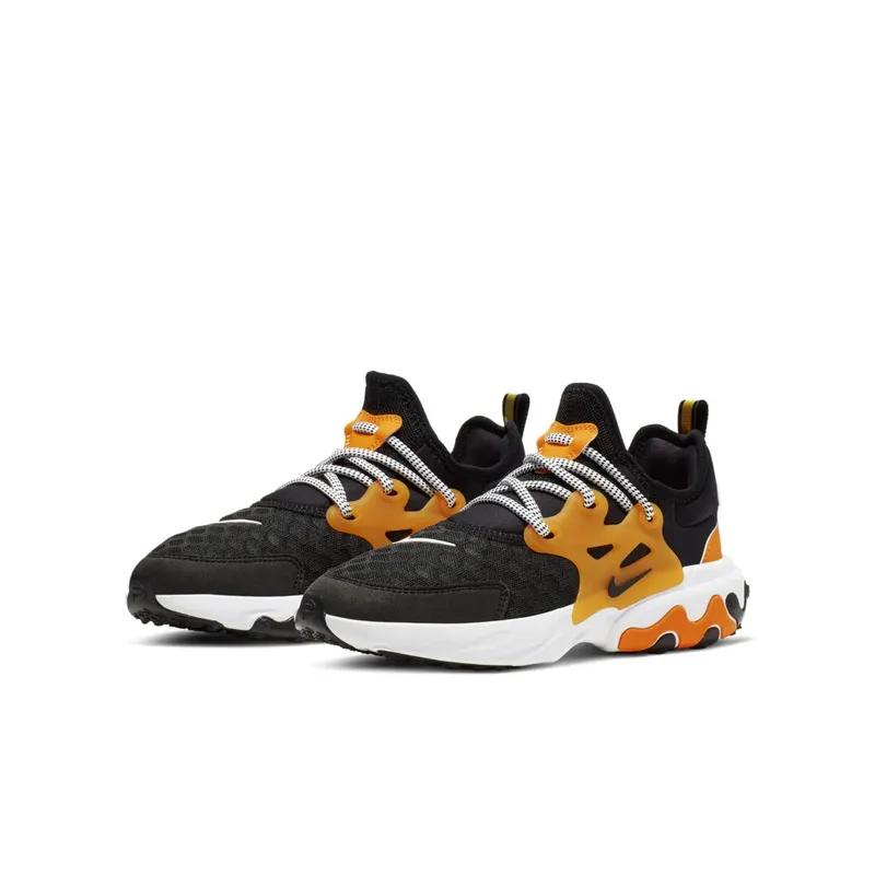 Nike React Presto’Black Ceramic’ GS Black/White/White/Bright Ceramic (CK2403-001)