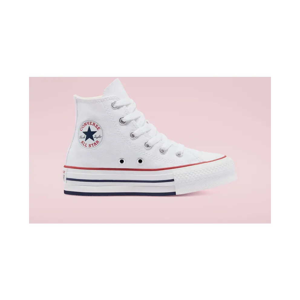 Converse Converse Color EVA Platform Chuck Taylor All Star High Top White White (671108C)