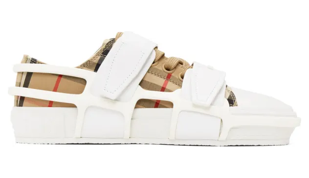 Burberry Beige Vintage Check Sneakers (8034326)