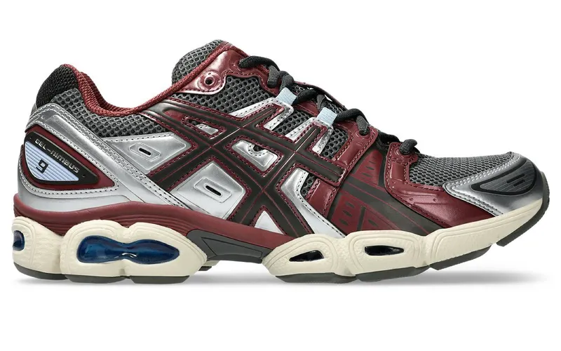 ASICS Gel-Nimbus 9 Truffle Grey Dark Cherry (1201A424-026)