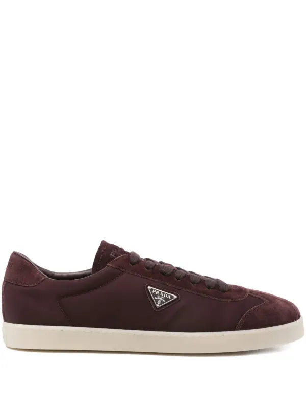 Prada Sneakers with triangel logo – Red (2EE454FG000D7C)
