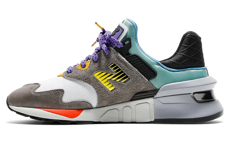 New Balance 997S Bodega No Bad Days Charcoal/Yellow (MS997JBG)