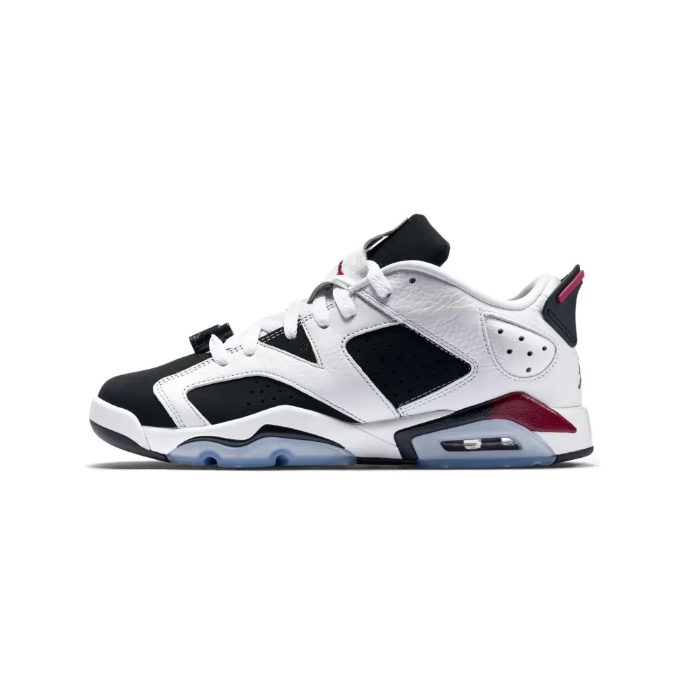 Jordan 6 Retro Low Fuchsia Flash (GS) White/Black-Fuchsia Flash (768878-107)