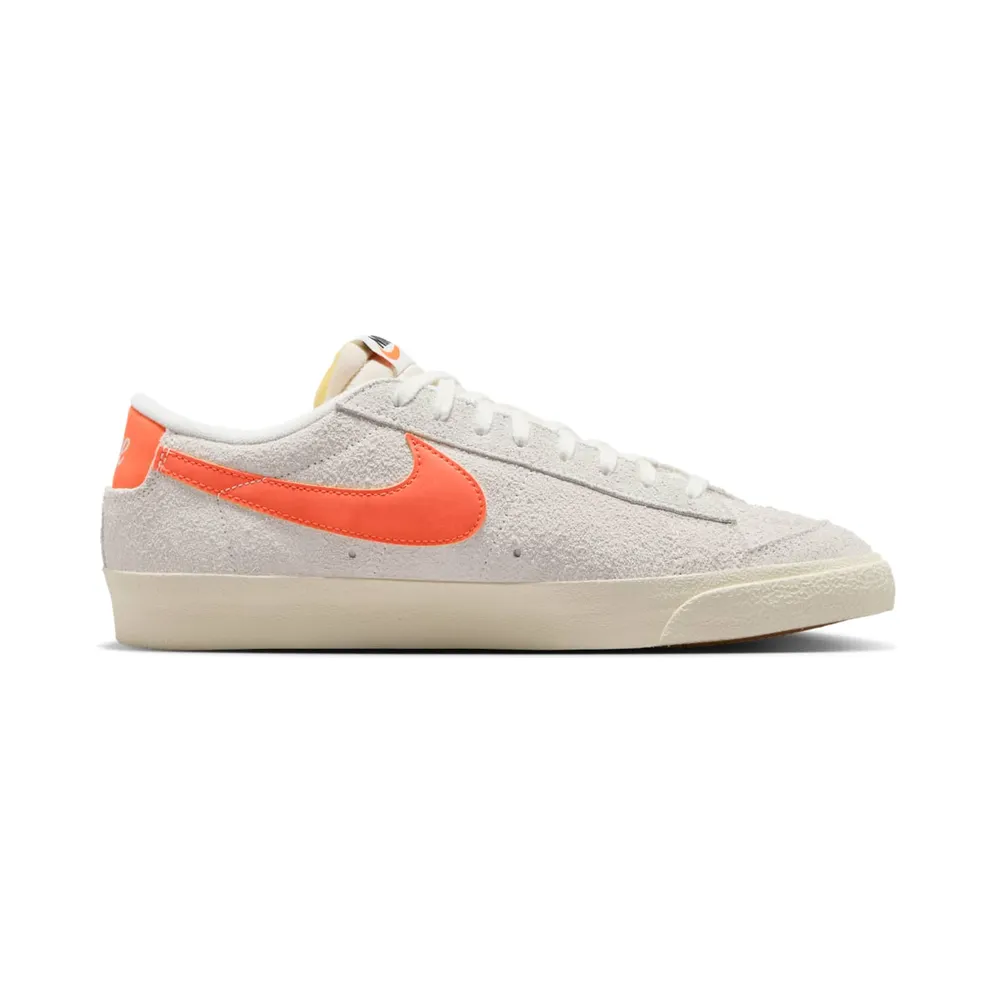 Nike Blazer Low ’77 PRM Coconut Milk Safety Orange (HF3158-100)