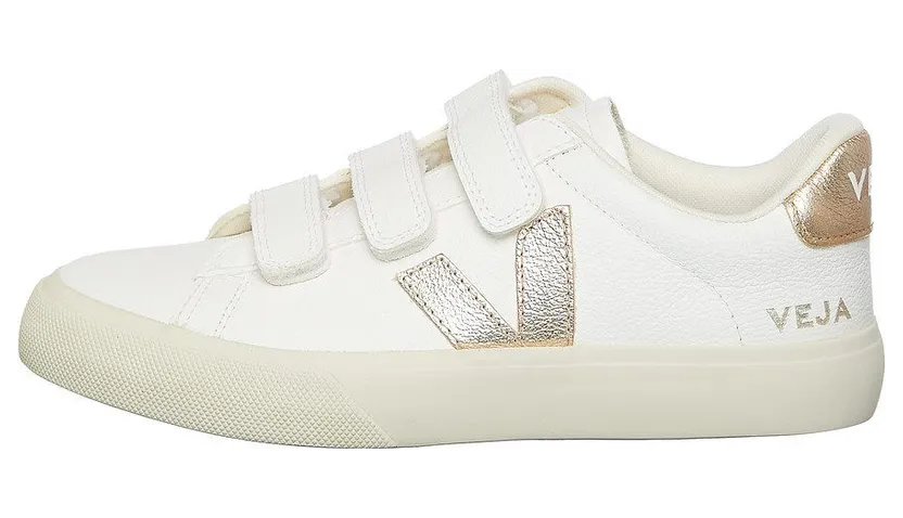Veja Recife Logo WMN Extra White / Platine (RC0502762A)