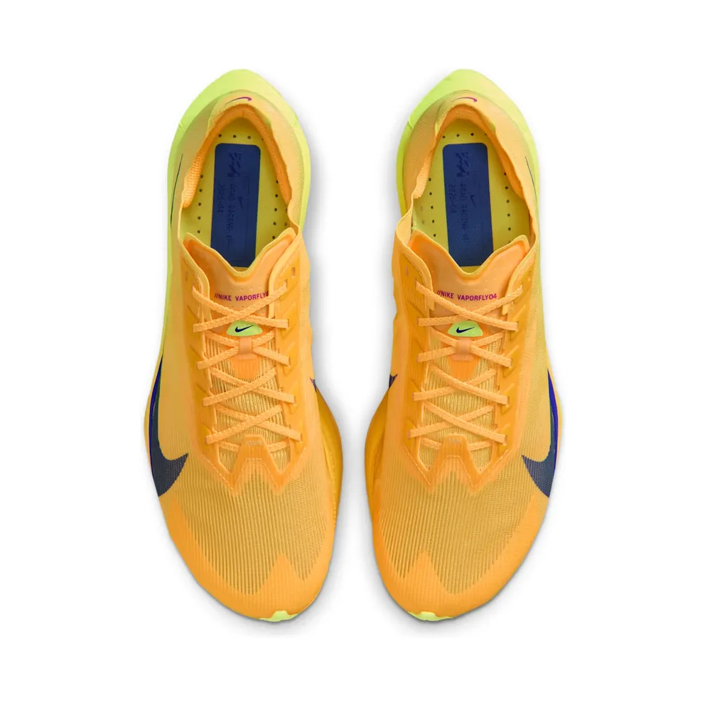 Nike ZoomX Vaporfly Next% 4 “Citron Pulse Indigo Burst” (HF6414-800)