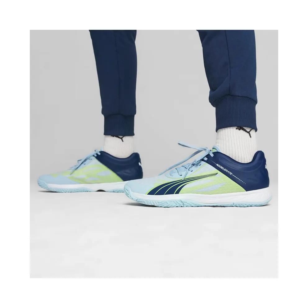 Puma Accelerate Turbo Indoor Shoes Blue/White/Silver (10734001)