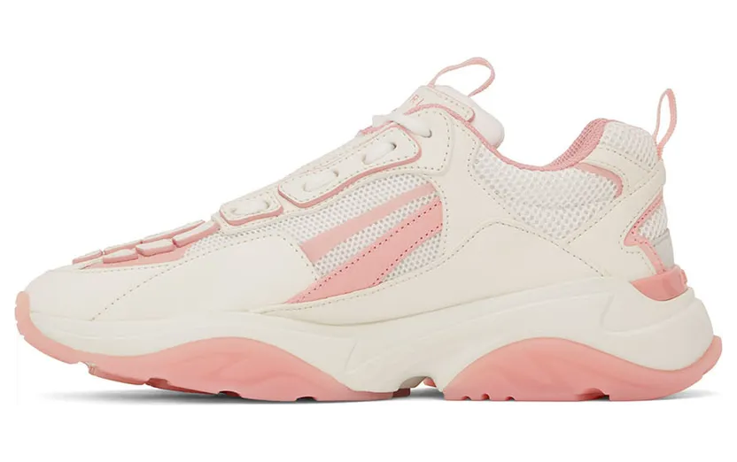AMIRI White & Pink Bone Runner Low-Top Sneakers (PF22WFS001-109) (3)