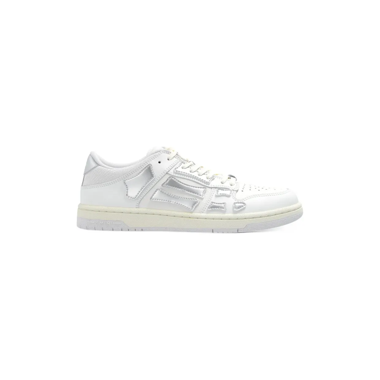 AMIRI Skel Top Low White Silver (AWFOSR1022-155)