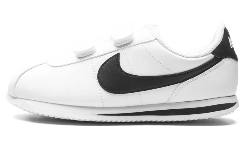 Nike Cortez Basic SL White Black (PS)