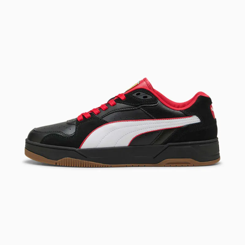 Puma Rebound Break Low Scuderia Ferrari Black White Red (308912-01)