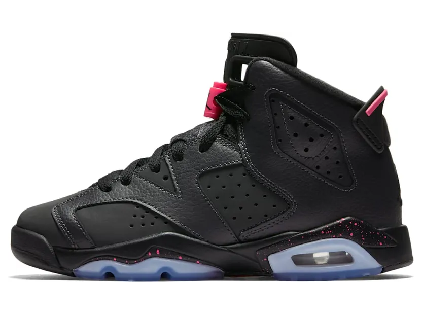 Air Jordan 6 Retro GG “Anthracite / Black / Hyper Pink” (543390-008)