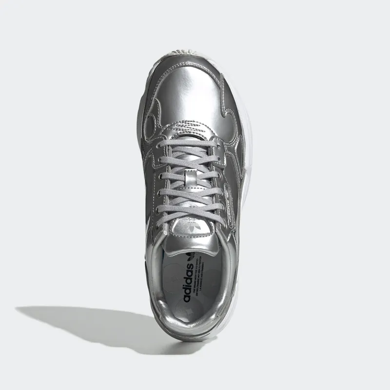 adidas Falcon Silver Metallic (W) Silver Metallic/Silver Metallic/Crystal White (FV4317)