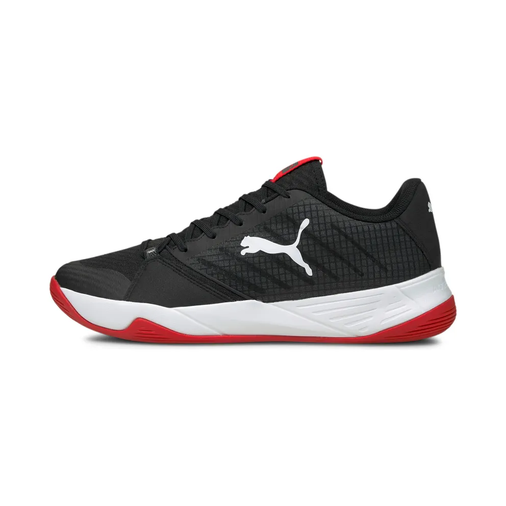 Puma Accelerate Pro Handball Shoes White/Black/Red (106461-01)