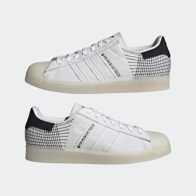 Adidas Superstar Primeblue Chalk White / Cloud White / Core Black (G58198)