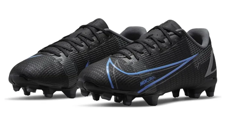 Nike Jr. Mercurial Vapor 14 Academy FG/MG Fußballschuh für verschiedene Böden für jüngere/ältere Schwarz (CV0811-004)
