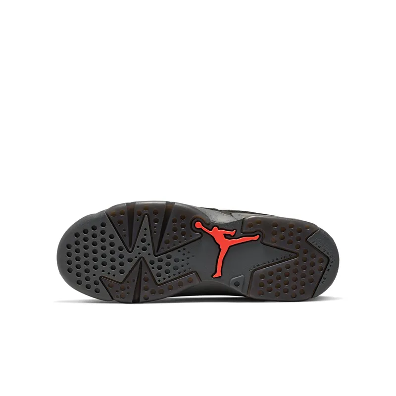 Jordan 6 Retro PSG Paris Saint-Germain (GS) Iron Grey/Infrared 23-Black (CN1078-001)