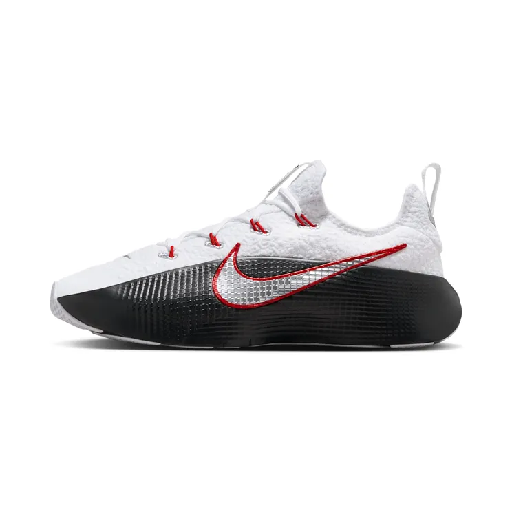 Nike LeBron TR 1 First Game “White / Black / University Red / Metallic Silver” (FJ6151-101)