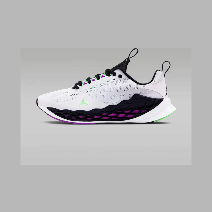 Jordan Zoom Trunner Advance Bel-Air “White / Black / Vivid Purple / Rage Green” (CJ1494-100)