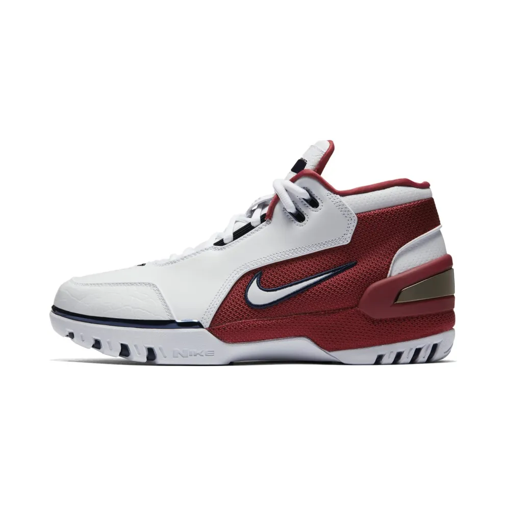 Nike Air Zoom Generation First Game (2017) White/White-Varisty Crimson-Midnight Navy (941911-100)